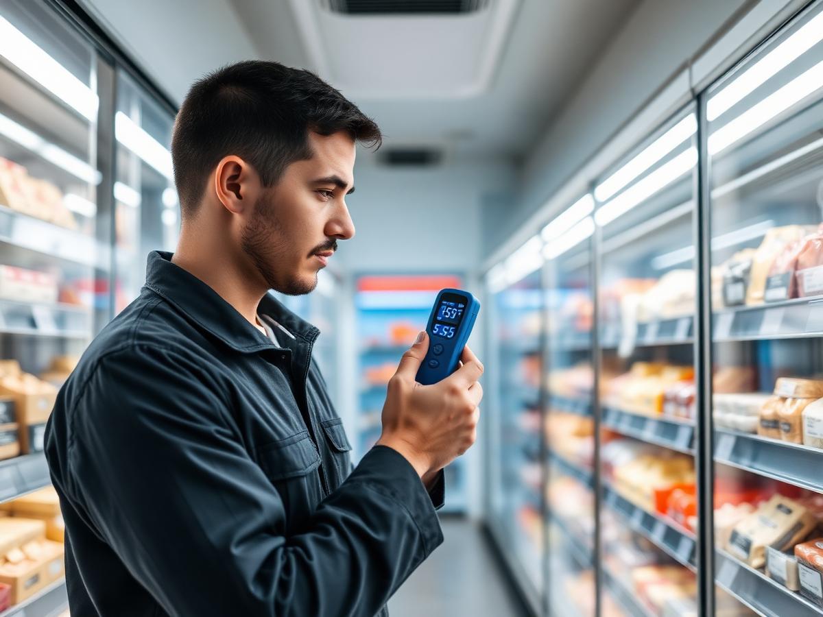 Controle de temperatura em câmara refrigerada